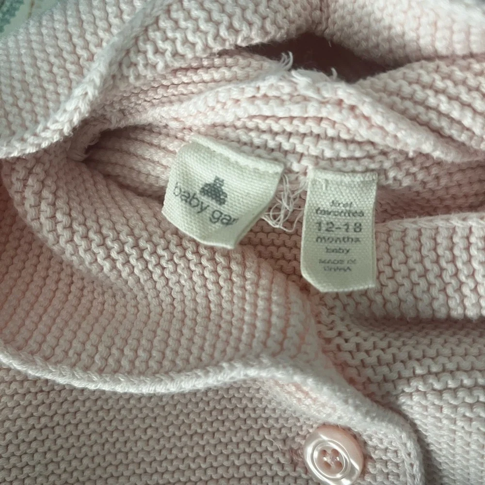 GAP Kids Pink Hooded Sweater